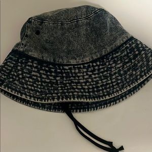 Womens denim bucket hat